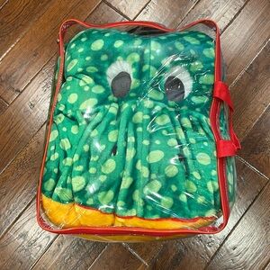 Adult Deluxe Plush Frog Costume Suit USED